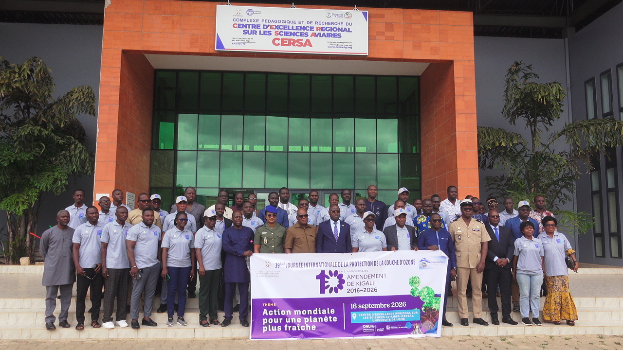 Journée de la couche d’ozone : le Togo mise sur la formation et le froid durable